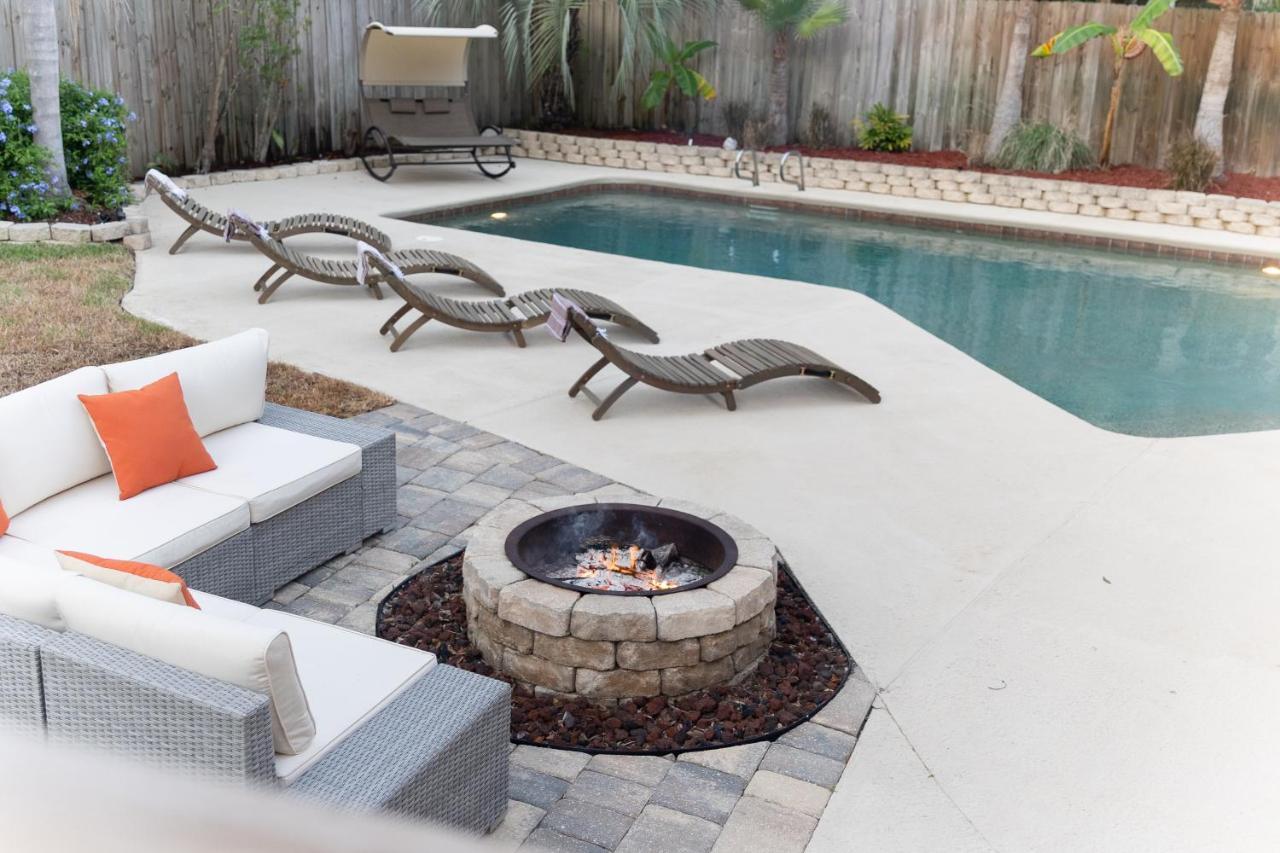 Pool & Hot Tub Home W Game Room! 1 Mile To Beach! แจ็กสันวิลล์บีช ภายนอก รูปภาพ